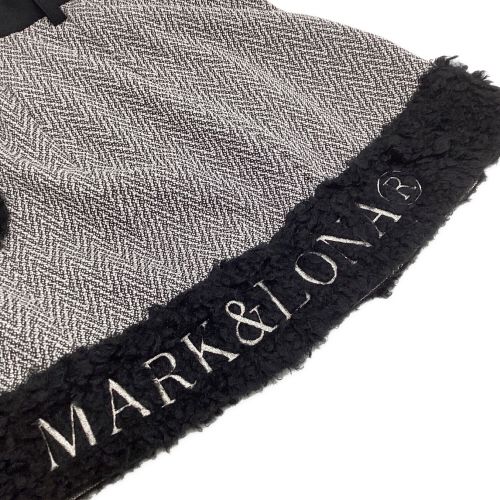 MARK&LONA (マークアンドロナ) ゴルフウェア(スカート) レディース SIZE S ブラック×グレー MLW-3D-AE12