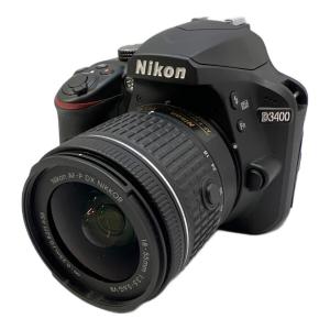 Nikon (ニコン) デジタル一眼レフカメラ D3400 18-55 VR レンズキット AF-P DX 18-55mm f/3.5-5.6G VR