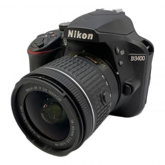 Nikon (ニコン) デジタル一眼レフカメラ D3400 18-55 VR レンズキット AF-P DX 18-55mm f/3.5-5.6G VR