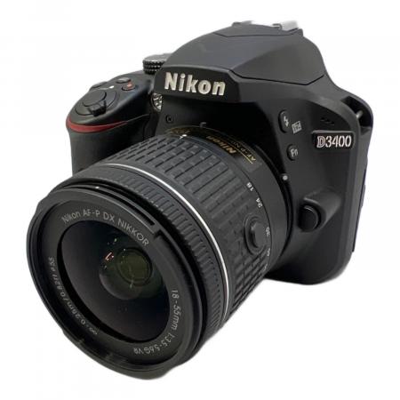 Nikon デジタル一眼レフカメラ 18-55mm Nikon (ニコン) デジタル一眼レフカメラ D3400 18-55 VR レンズキット