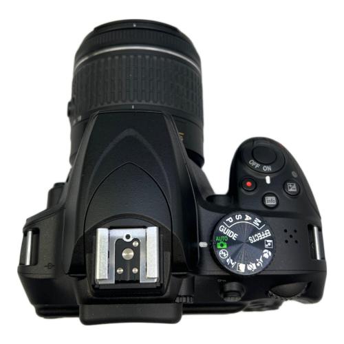 Nikon (ニコン) デジタル一眼レフカメラ D3400 18-55 VR レンズキット AF-P DX 18-55mm f/3.5-5.6G VR