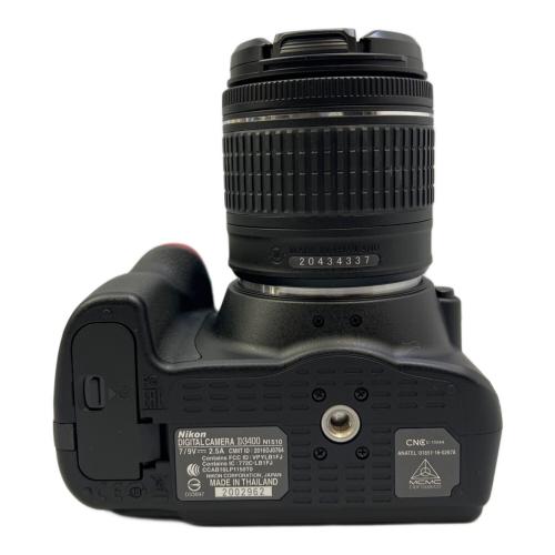 Nikon (ニコン) デジタル一眼レフカメラ D3400 18-55 VR レンズキット AF-P DX 18-55mm f/3.5-5.6G VR