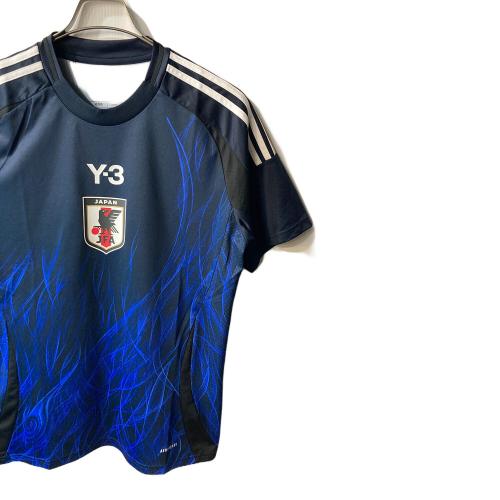 Y-3 (ワイスリー) adidas (アディダス) サッカー日本代表 2024 ホーム レプリカ ユニフォーム ネイビー サイズ:XL