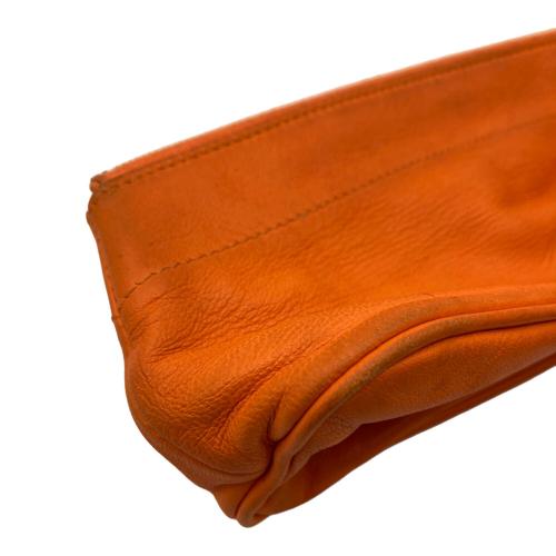 HERMES (エルメス) Tohubohu Pouch PM セリエ メンズ オレンジ