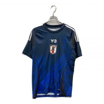 Y-3 (ワイスリー) サッカー日本代表 2024 ホーム レプリカ ユニフォーム IU0964 + メンズ SIZE L ブルー