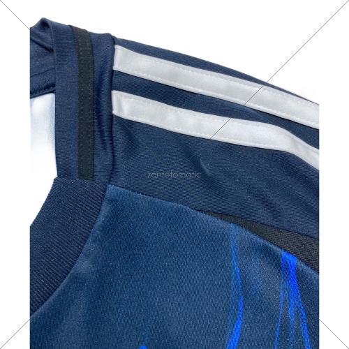 Y-3 (ワイスリー) サッカー日本代表 2024 ホーム レプリカ ユニフォーム IU0964 + メンズ SIZE L ブルー