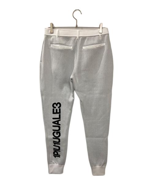 1piu1uguale3 Golf (ウノ ピゥ ウノ ウグァーレ トレ ゴルフ) 113 GOLF RIB PANTS ホワイト サイズ:W23