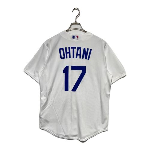 NIKE (ナイキ) LAD OHTANI REPLICAUNIFORM T770-LDWH ★ メンズ SIZE M ホワイト×ブルー