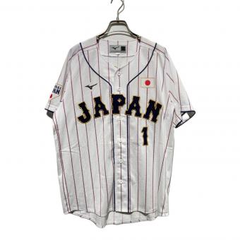 MIZUNO (ミズノ) 野球ユニフォーム 侍ジャパン 森下翔太 メンズ SIZE L ホワイト