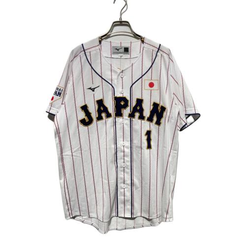 MIZUNO (ミズノ) 野球ユニフォーム 侍ジャパン 森下翔太 メンズ SIZE L ホワイト