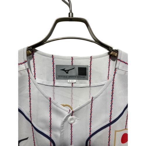 MIZUNO (ミズノ) 野球ユニフォーム 侍ジャパン 森下翔太 メンズ SIZE L ホワイト