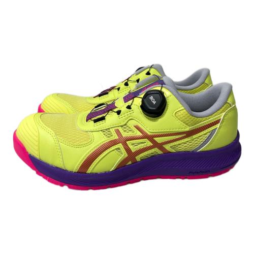 asics (アシックス) Winjob 安全靴 1273A132 Winjob CP219 Boa LC "Citron/Pure Bronze" BOAクロージャーシステ メンズ SIZE 26.5cm イエロー