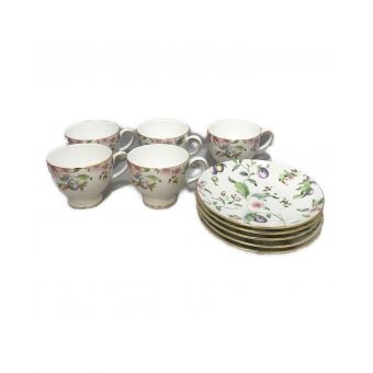 Wedgwood (ウェッジウッド) カップ&ソーサー Sweet Plum 5Pセット