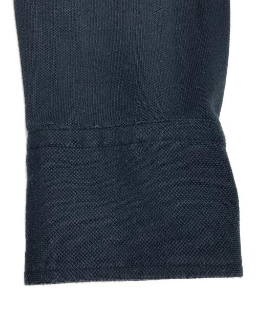 BEAMS GOLF PURPLE LABEL (ビームス ゴルフ パープル レーベル) タラッティ ベア鹿の子 ボタンダウンポロシャツ ネイビー サイズ:L