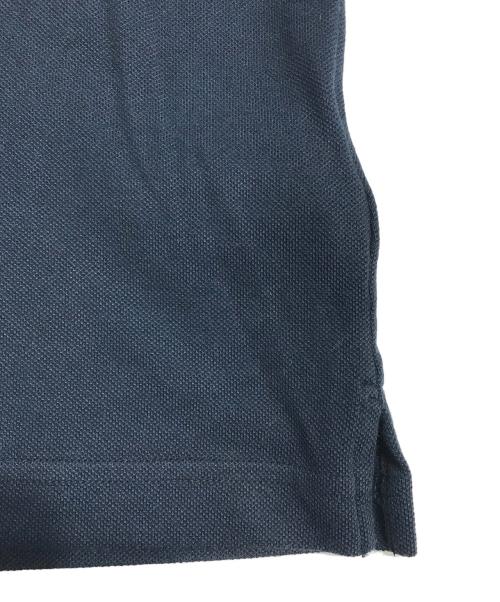 BEAMS GOLF PURPLE LABEL (ビームス ゴルフ パープル レーベル) タラッティ ベア鹿の子 ボタンダウンポロシャツ ネイビー サイズ:L