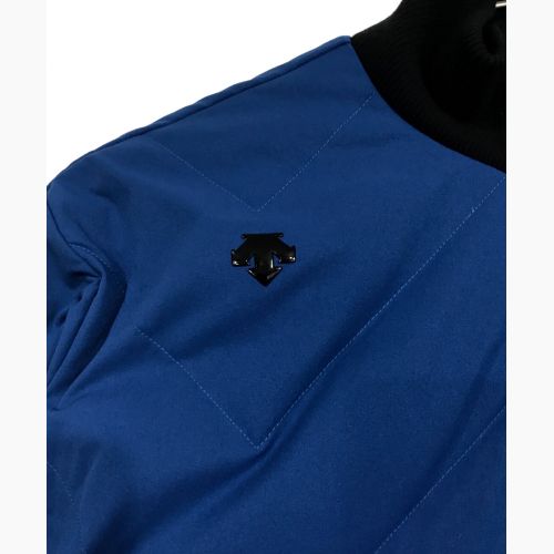 DESCENTE GOLF (デサントゴルフ) ミックスストレッチ切り替えグリーンダウンジャケット ブラック サイズ:SIZE M