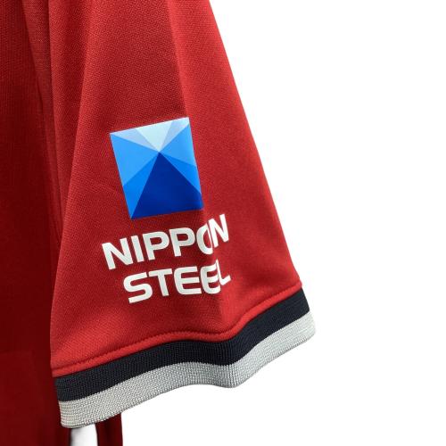NIKE (ナイキ) 2022 ホーム 半袖レプリカユニフォーム DB5755-688 +鹿島アントラーズ 上田綺世 メンズ SIZE L レッド