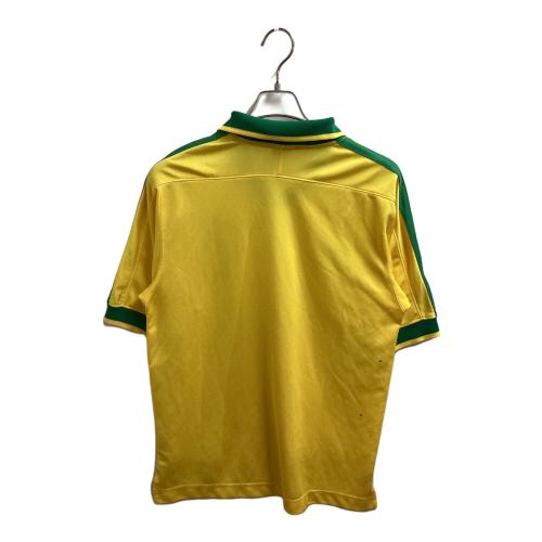 NIKE (ナイキ) ブラジル代表 サッカーユニフォーム H-97-FOR + 1997シーズン・ホーム メンズ SIZE M イエロー