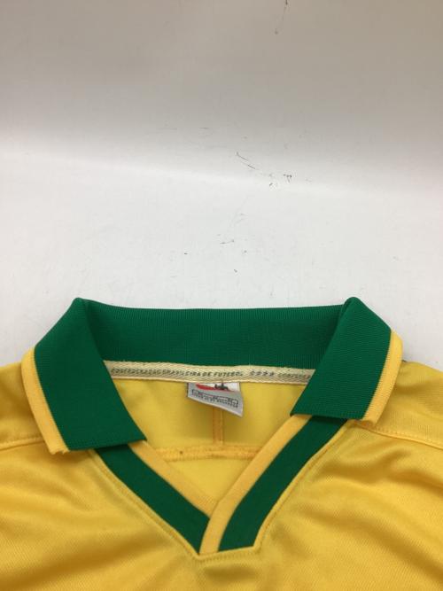 NIKE (ナイキ) ブラジル代表 サッカーユニフォーム H-97-FOR + 1997シーズン・ホーム メンズ SIZE M イエロー