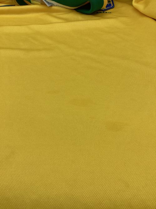 NIKE (ナイキ) ブラジル代表 サッカーユニフォーム H-97-FOR + 1997シーズン・ホーム メンズ SIZE M イエロー