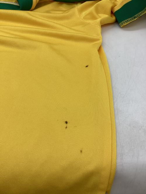 NIKE (ナイキ) ブラジル代表 サッカーユニフォーム H-97-FOR + 1997シーズン・ホーム メンズ SIZE M イエロー