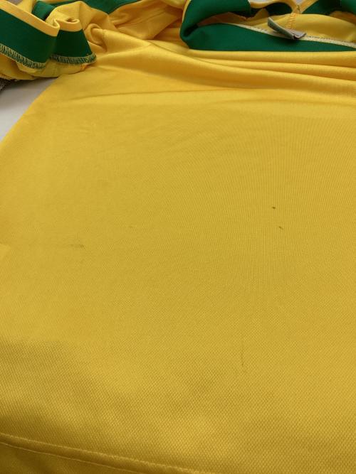 NIKE (ナイキ) ブラジル代表 サッカーユニフォーム H-97-FOR + 1997シーズン・ホーム メンズ SIZE M イエロー