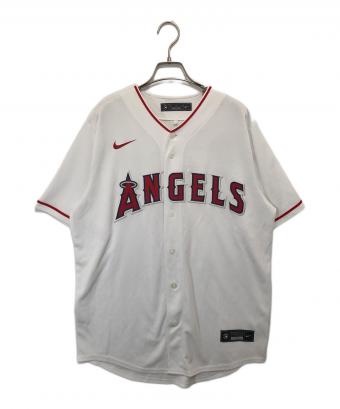 NIKE (ナイキ) OFFICIAL REPLICA JERSEY ユニフォーム　ベースボールシャツ　T770-ANA1 ホワイト サイズ:M