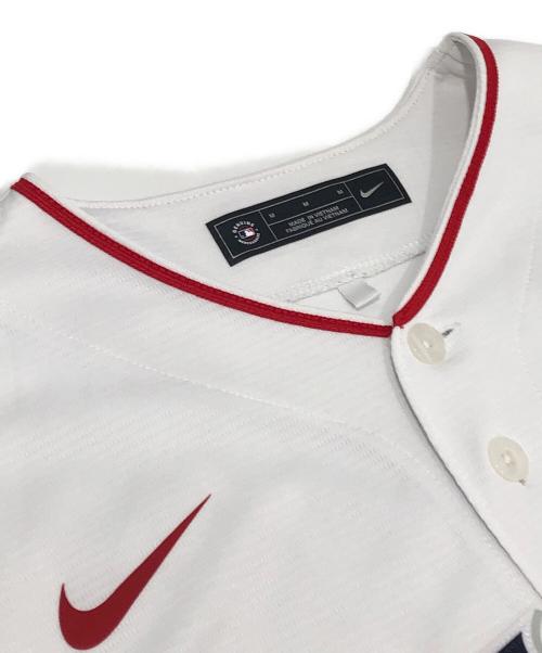 NIKE (ナイキ) OFFICIAL REPLICA JERSEY ユニフォーム　ベースボールシャツ　T770-ANA1 ホワイト サイズ:M