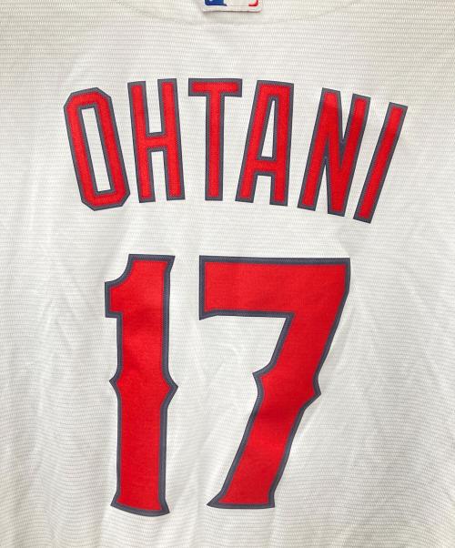 NIKE (ナイキ) ゲームシャツ ホワイト×レッド サイズ:M