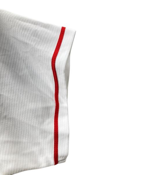 NIKE (ナイキ) ゲームシャツ ホワイト×レッド サイズ:M