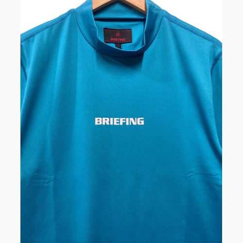 BRIEFING (ブリーフィング) GOLF MENS TOUR HIGH NECK ブルー サイズ:L 未使用品