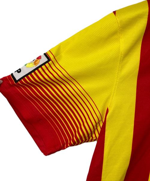 NIKE (ナイキ) ゲームシャツ FCバルセロナ 13/14 ユニフォーム アウェイ 532823-703 レッド×イエロー サイズ:M