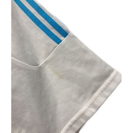 adidas (アディダス) ゲームシャツ メンズ SIZE 2XL ホワイト×ブルー オリンピック・マルセイユ Khalifa