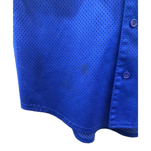 Majestic (マジェスティック) ゲームシャツ メンズ SIZE M ブルー ★④ Los Angeles dodgers USA製