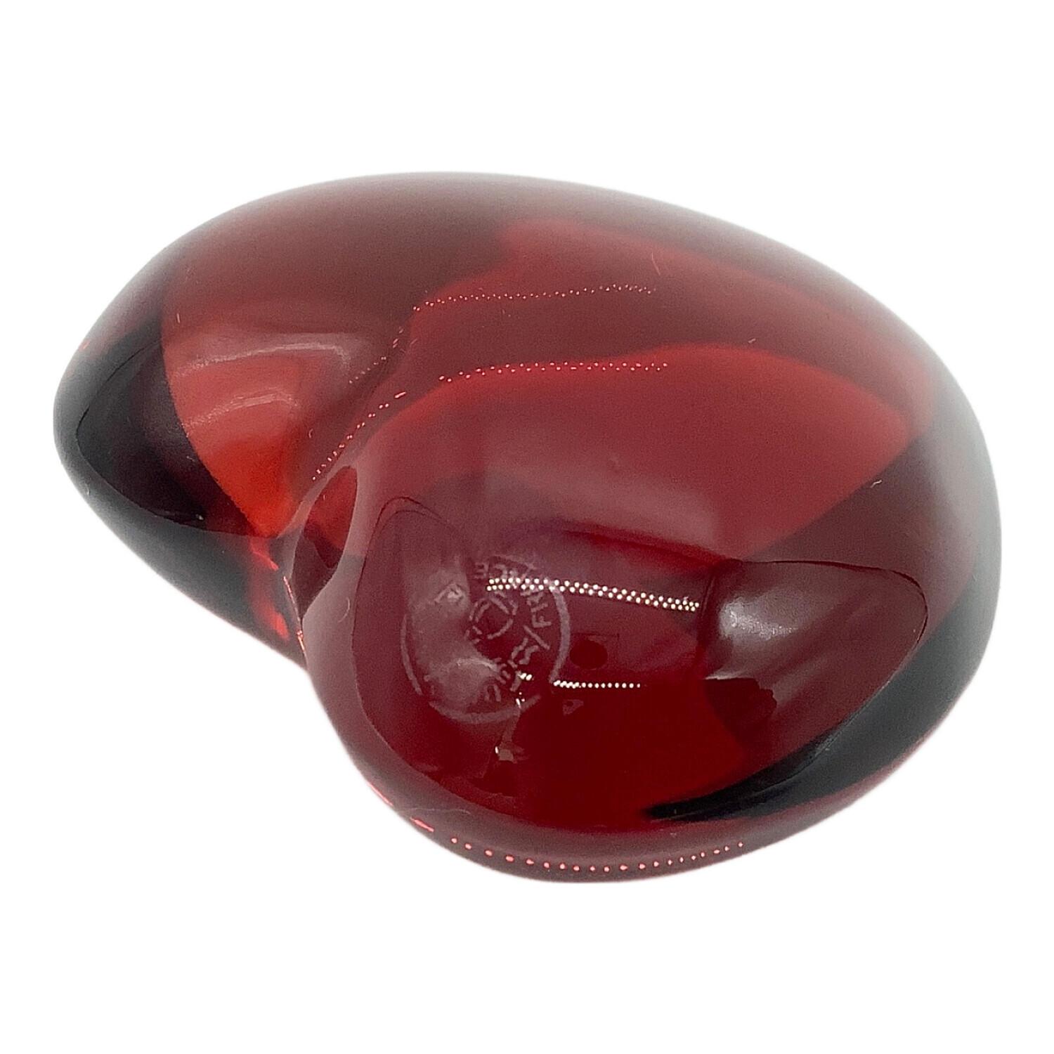 Baccarat (バカラ) ハートペーパーウェイト レッド｜トレファクONLINE