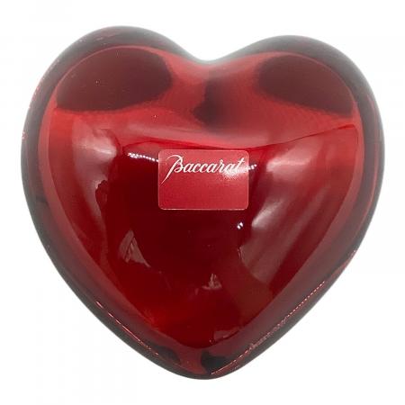Baccarat (バカラ) ハートペーパーウェイト レッド｜トレファクONLINE