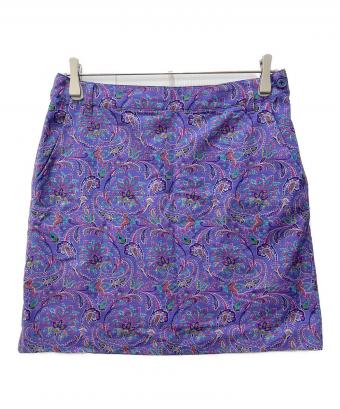 BEAMS GOLF PURPLE LABEL (ビームス ゴルフ パープル レーベル) ペイズリー柄スカート パープル サイズ:L