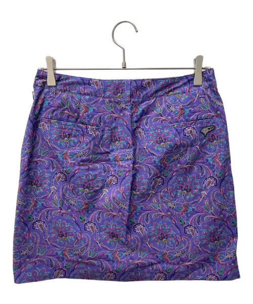 BEAMS GOLF PURPLE LABEL (ビームス ゴルフ パープル レーベル) ペイズリー柄スカート パープル サイズ:L