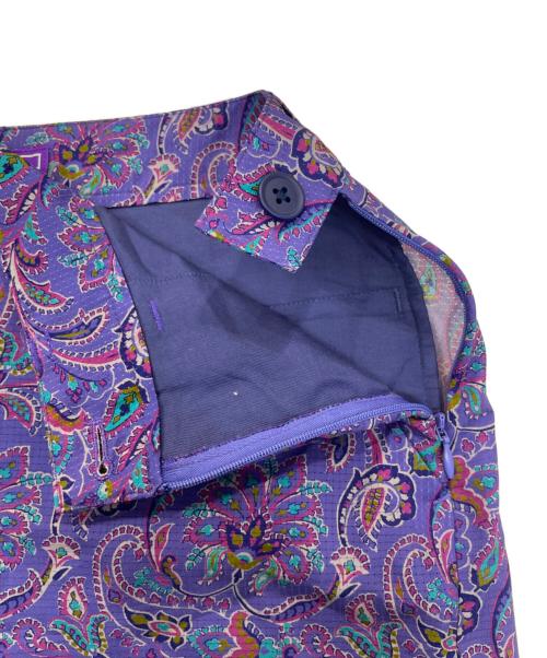 BEAMS GOLF PURPLE LABEL (ビームス ゴルフ パープル レーベル) ペイズリー柄スカート パープル サイズ:L