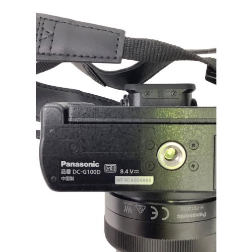 Panasonic (パナソニック) LUMIX G100D Wキット ダブルズームレンズキット DC-G100DW-K