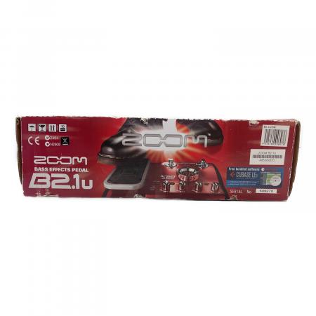 ZOOM (ズーム) ベースマルチエフェクター ZOOM B2.1U @｜トレファクONLINE