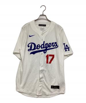 GENUINE MERCHANDISE (ジェニュイン マーチャンダイズ) NIKE (ナイキ) ドジャースリミテッドレプリカユニフォーム ホワイト サイズ:L