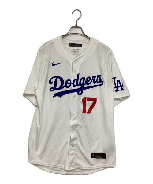 GENUINE MERCHANDISE (ジェニュイン マーチャンダイズ) NIKE (ナイキ) ドジャースリミテッドレプリカユニフォーム ホワイト サイズ:L
