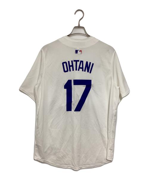 GENUINE MERCHANDISE (ジェニュイン マーチャンダイズ) NIKE (ナイキ) ドジャースリミテッドレプリカユニフォーム ホワイト サイズ:L