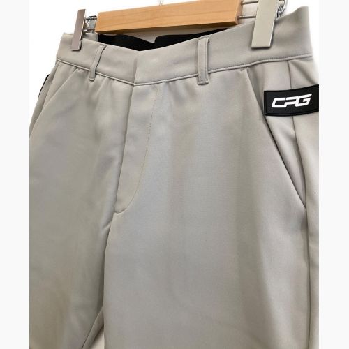 CPG GOLF (シーピージー ゴルフ) Stretch cardboard track pants グレー サイズ:Ｌ