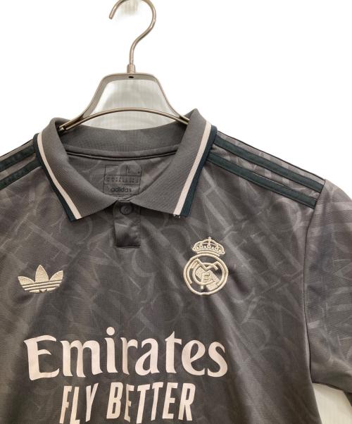 adidas (アディダス) アル・マドリード 24/25 サードユニフォーム グレー サイズ:Ｍ