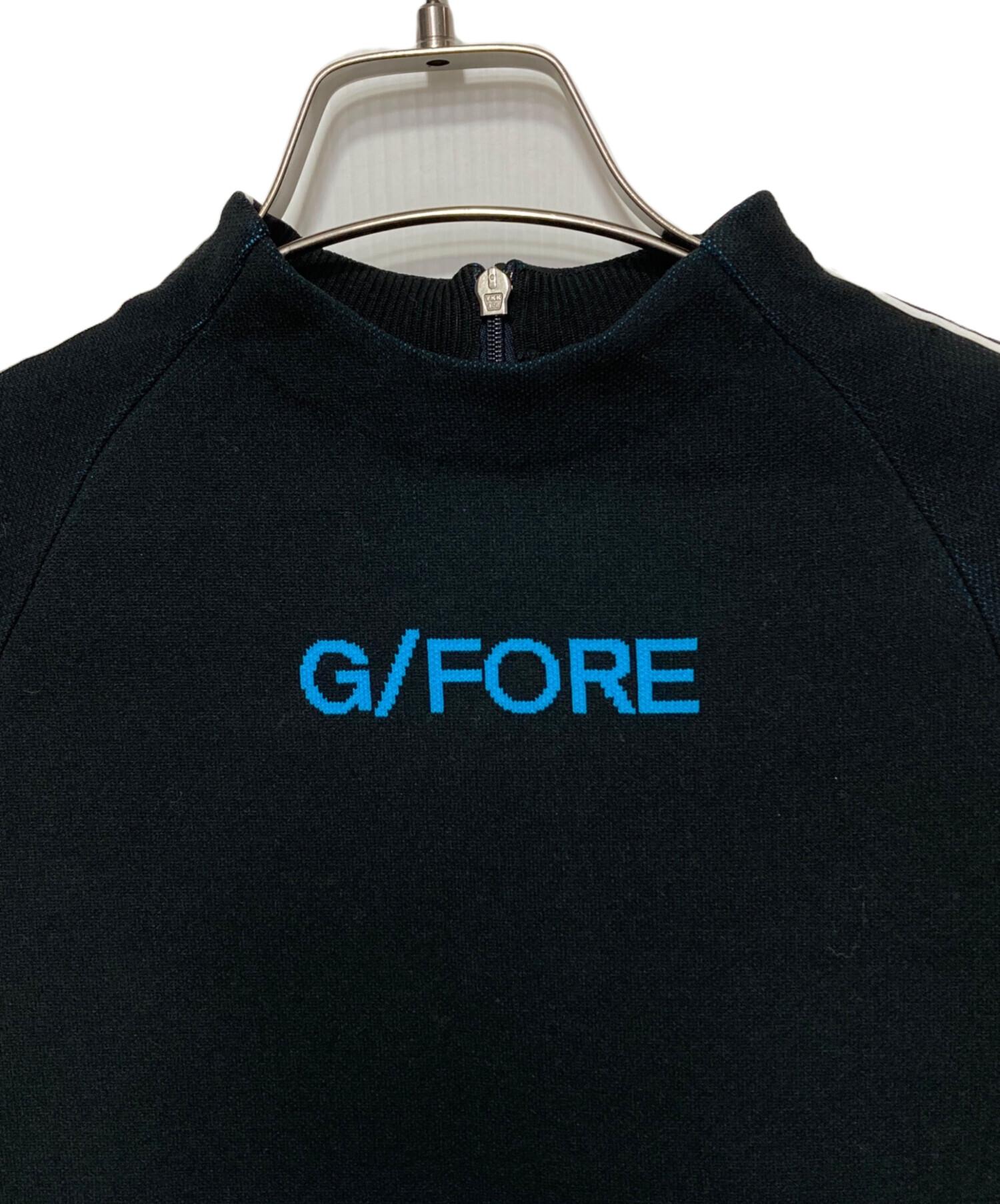 G/FORE (ジーフォア) ゴルフワンピース ブラック×ブルー サイズ:1034