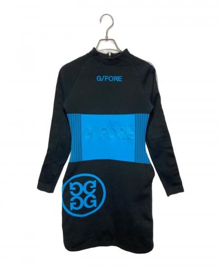 G/FOREゴルフワンピース G/FORE (ジーフォア) ゴルフワンピース ブラック×ブルー サイズ:1034
