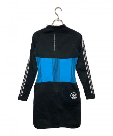 G/FORE (ジーフォア) ゴルフワンピース ブラック×ブルー サイズ:1034