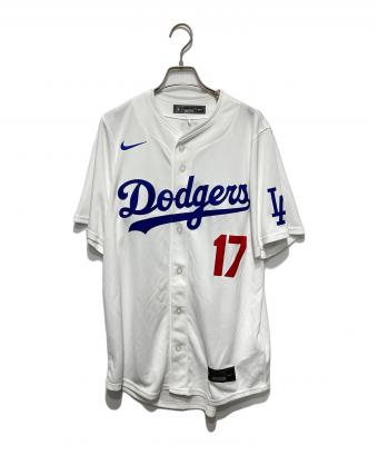 NIKE (ナイキ) 半袖カットソー/ドジャース 大谷翔平 リミテッドユニフォーム ホワイト サイズ:S